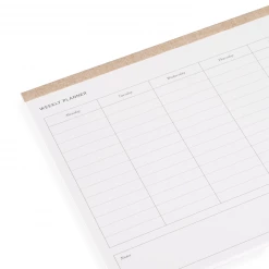 Bookbinders Design - Planner - Weekly A4 - Sandbrown Desk Pads & To-Dos